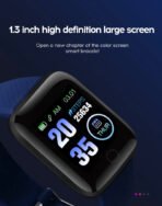 116Plus Smart Watch - Fitness Tracker with Heart Rate Monitor & Sleep Tracking - Image 8