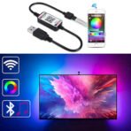 WiFi Bluetooth RGB COB LED Strip Light – 576 LEDs, 24/44 Key Remote, Flexible Tape Kit - Image 11