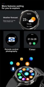2025 Smart Watch 6 – AMOLED HD Screen, 100+ Sport Modes, IP68 Waterproof, Android & iOS - Image 23