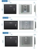 15"-23.8" Industrial Touch Screen Panel PC - IP65 Aluminum Embedded All-in-One Computer - Image 17
