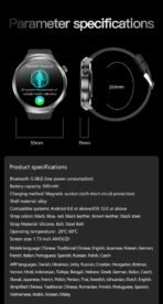 2025 Health Smart Watch – ECG+PPG, Blood Pressure, Blood Oxygen, Uric Acid, Bluetooth Call - Image 34
