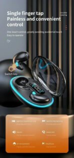 TWS Wireless Earbuds - Noise Reduction Bluetooth Earphones for Sport, Gaming & Sleep - Image 20