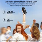 TOZO PA2 Portable Bluetooth Speaker – Deep Bass, 25H Playtime, Custom EQ App - Image 3