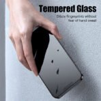 Privacy Screen Protector for iPhone - 4PCS Anti-Spy Tempered Glass - Image 12