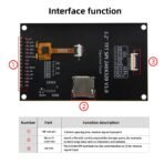 3.2" IPS TFT LCD Touch Display Module – ILI9341, SPI, for ESP32 & Arduino - Image 9