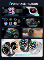 2025 Smart Watch 6 – AMOLED HD Screen, 100+ Sport Modes, IP68 Waterproof, Android & iOS - Image 8