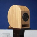 Personalized Nautilus Speaker Box, 3 Inch Solid Wood Bookshelf Speaker Cabinet for DIY 1 Pair