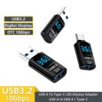 USB 3.2 Adapter 10Gbps – USB-A to USB-C Fast Charging Converter