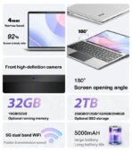 New 14.1" Laptop Intel Core i9-9900 32GB 2TB Gaming PC Ultra Slim Office Study Computer PC Windows 11 Pro  1920*1080 HD - Image 11