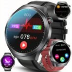 2025 Health Smart Watch – ECG+PPG, Blood Pressure, Blood Oxygen, Uric Acid, Bluetooth Call
