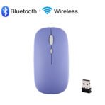 Silent Rechargeable Bluetooth Mouse – Dual Mode Wireless Ergonomic - Image 19