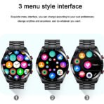 2026 Watch GT Series Smart Watch – ECG+PPG, GPS, HD Screen, BT Call, IP68 for Men & Women - Image 6