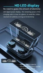 M10 Wireless Bluetooth TWS Sport Earbuds - Waterproof Music Headset for iPhone, Huawei, OPPO, Xiaomi - Image 8