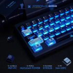 Titan Nation Interstellar Crossing Keycaps Original Height PBT Material PC Transparent Thermally Sublimated HighQuality 144 Keys - Image 3