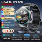 2025 Health Smart Watch – ECG+PPG, Blood Pressure, Blood Oxygen, Uric Acid, Bluetooth Call - Image 43