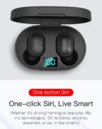 E6S TWS Wireless Bluetooth Earphones - Noise Cancelling with Microphone - Image 7