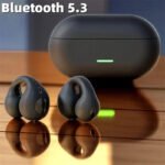 T75 Bone Conduction Headphones – Bluetooth 5.3, HiFi & Waterproof