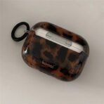 Retro Amber Leopard Silicone iPhone Case - Animal Print Protective Cover - Image 6
