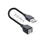 USB 2.0 Type-A Female to USB-B Male Printer Cable Adapter - Image 3