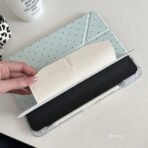 Polka Dots iPad Case with Pencil Holder - Fits iPad Air, Pro, 9th-11th Gen - Image 6