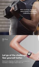 116Plus Smart Watch - Fitness Tracker with Heart Rate Monitor & Sleep Tracking - Image 13
