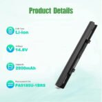 SKOWER Replacement Battery for Toshiba Satellite | PA5185U-1BRS | C50-B C55 L50 L55 E45 Series - Image 4