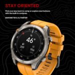 Ciberer Vertix Stratos 4 GPS Smart Watch – 1.43" AMOLED, Compass, Flashlight, 170+ Sports, 5ATM - Image 10