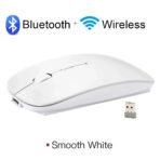 Silent Rechargeable Bluetooth Mouse – Dual Mode Wireless Ergonomic - Image 22