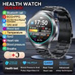 2025 Health Smart Watch – ECG+PPG, Blood Pressure, Blood Oxygen, Uric Acid, Bluetooth Call - Image 42