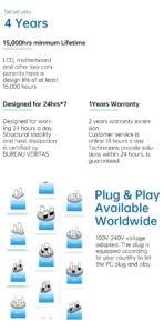 8"-43" Wall Mount PCAP Multi-Touch Screen AIO PC - Interactive Display - Image 23