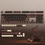 126 Keys Retro Dark Red PBT Keycap Set - Double Shot Cherry Profile for Mechanical Keyboards - Image 32