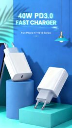 40W USB-C Fast Charger - Dual Port PD Quick Charge Wall Adapter - Image 7