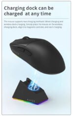 AJAZZ AJ139 V2 MC Wireless Gamer Mouse with Dock PAW3311 Gaming Sensor 12000DPI Max Tri-mode Connect Mice for Laptop PC - Image 10