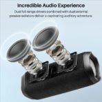TOZO PA2 Portable Bluetooth Speaker – Deep Bass, 25H Playtime, Custom EQ App - Image 2