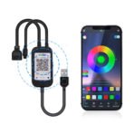WiFi Bluetooth RGB COB LED Strip Light – 576 LEDs, 24/44 Key Remote, Flexible Tape Kit - Image 12