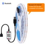 WiFi Bluetooth RGB COB LED Strip Light – 576 LEDs, 24/44 Key Remote, Flexible Tape Kit - Image 35