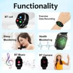Smart Watch 2026 - 2.01" HD Full Touch Screen, Bluetooth Calling, Sports & Fitness Tracking - Image 2
