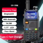 Baofeng UV-5RM Walkie Talkie - 999CH Four-Band Radio with 3800mAh Battery - Image 3