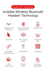 E6S TWS Wireless Bluetooth Earphones - Noise Cancelling with Microphone - Image 8