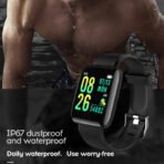 116Plus Smart Watch - Fitness Tracker with Heart Rate Monitor & Sleep Tracking - Image 5