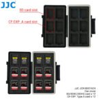 JJC CFexpress Type A & SD Card Case – Holds 12+12 Cards, Waterproof - Image 2