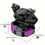 X15 TWS Gaming Earbuds – Bluetooth 5.3, Hybrid Driver & Noise Reduction - Image 6