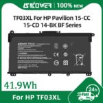 SKOWER TF03XL Laptop Battery — For HP Pavilion 14/15/17 Series (HT03XL Compatible)