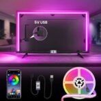 WiFi Bluetooth RGB COB LED Strip Light – 576 LEDs, 24/44 Key Remote, Flexible Tape Kit - Image 7
