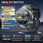 2025 Health Smart Watch – ECG+PPG, Blood Pressure, Blood Oxygen, Uric Acid, Bluetooth Call - Image 41