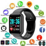 Smart Watch - Bluetooth Fitness Tracker with Music Control & Calorie Monitor