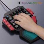 MageGee One-Handed Mini Mechanical Gaming Keyboard – 35 Keys, Hot-Swappable, Backlit, Wired for PC　Laptop　Desktop - Image 6