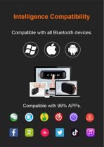 Portable Wireless Soundbar - Bluetooth 5.0, 500mAh Battery, HIFI Sound for Indoor & Outdoor - Image 11