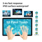 8"-43" Wall Mount PCAP Multi-Touch Screen AIO PC - Interactive Display - Image 2