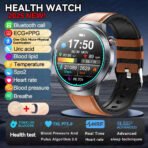 2025 Health Smart Watch – ECG+PPG, Blood Pressure, Blood Oxygen, Uric Acid, Bluetooth Call - Image 51